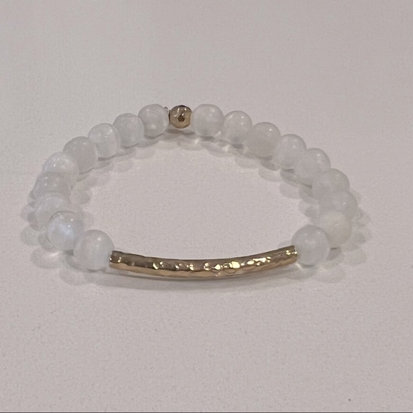 Gorjana Power Gemstone Gold Bar Bracelet